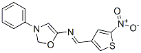 CAS 登录号：37853-14-8， 1-(5-硝基噻吩-3-基)-N-(3-苯基-1,2-恶唑-5-基)甲亚胺
