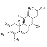 CAS#: 37886-33-2, 5,8-Dihydroxy-7-(2-Hydroxypropyl)-1,2,4A-Trimethyl-4,4A-Dihydro-3,6-Phenanthrenedione