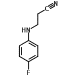 CAS#: 380190-11-4, 3-[(4-Fluorophenyl)Amino]Propanenitrile