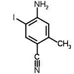 CAS#: 380241-62-3, 4-Amino-5-Iodo-2-Methylbenzonitrile