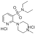 CAS 登录号：38030-56-7， N,N-二乙基-2-(4-甲基-1-哌嗪基)-3-吡啶磺酰胺二盐酸盐