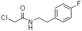 CAS 登录号：380346-60-1， 2-氯-N-[2-(4-氟苯基)乙基]乙酰胺