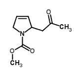 CAS 登录号：380367-23-7， 甲基2-(2-氧代丙基)-2,5-二氢-1H-吡咯-1-羧酸酯