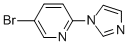 CAS 登录号：380381-18-0， 5-溴-2-(1H-咪唑-1-基)-吡啶
