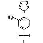 CAS 登录号：380389-67-3， 2-(1H-咪唑-1-基)-5-(三氟甲基)苯胺