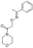 CAS 登录号：38063-84-2， 苯乙酮 O-(吗啉基羰基甲基)肟