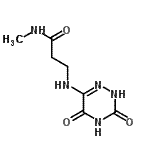 CAS#: 380656-30-4, N<Sup>3</Sup>-(3,5-Dioxo-2,3,4,5-Tetrahydro-1,2,4-Triazin-6-Yl)-N-Methyl-beta-Alaninamide