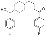 CAS 登录号：38077-12-2， 1-(4-氟苯基)-4-[4-[(4-氟苯基)-羟基甲基]哌啶-1-基]丁烷-1-酮
