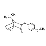 CAS#: 38102-63-5, 3-(4-Methoxybenzylidene)-1,7,7-Trimethylbicyclo[2.2.1]Heptan-2-One