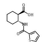 CAS#: 381241-68-5, (1R,2R)-2-[(2-Thienylcarbonyl)Amino]Cyclohexanecarboxylic Acid
