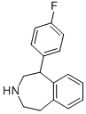 CAS#: 381249-50-9, 1-(4-Fluorophenyl)-2,3,4,5-Tetrahydro-1H-Benzo(d)Azepine