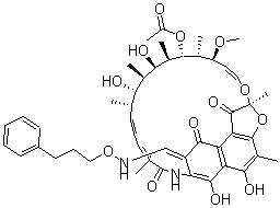 CAS#: 38128-87-9, 3-[[(3-Phenylpropoxy)Imino]Methyl]-Rifamycin