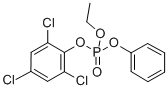 CAS 登录号：38149-72-3， 乙基苯基(2,4,6-三氯苯基)磷酸酯