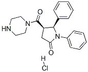 CAS#: 38160-37-1, (4R,5S)-1,5-Diphenyl-4-(Piperazine-1-Carbonyl)Pyrrolidin-2-One Hydrochloride