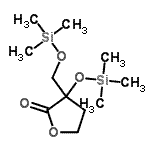 CAS#: 38166-06-2, 3-[(Trimethylsilyl)Oxy]-3-{[(Trimethylsilyl)Oxy]Methyl}Dihydro-2(3H)-Furanone