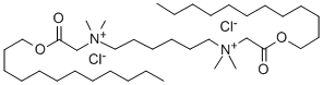 CAS#: 3818-69-7, (2-Dodecoxy-2-Oxoethyl)-[6-[(2-Dodecoxy-2-Oxoethyl)-Dimethylazaniumyl]Hexyl]-Dimethylazanium Dichloride