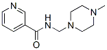 CAS#: 38221-46-4, N-[(4-Methylpiperazin-1-Yl)Methyl]Pyridine-3-Carboxamide
