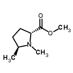 CAS 登录号：38228-18-1， 甲基(5S)-1,5-二甲基-D-脯氨酸酯