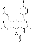 CAS#: 38229-75-3, 4-Iodophenyl 2-Acetamido-3,4,6-Tri-O-Acetyl-2-Deoxyhexopyranoside