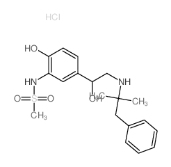 CAS 登录号：38241-28-0， N-[2-羟基-5-[1-羟基-2-[(2-甲基-1-苯基丙烷-2-基)氨基]乙基]苯基]甲烷磺酰胺盐酸盐