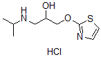 CAS#: 38241-39-3, 1-(Propan-2-Ylamino)-3-(1,3-Thiazol-2-Yloxy)Propan-2-Ol Hydrochloride