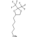 CAS 登录号：38274-66-7， 4-己基-2,2-二(三氟甲基)-1,3-二氧戊环