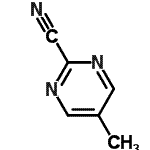 CAS 登录号：38275-54-6， 5-甲基-2-嘧啶甲腈