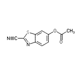 CAS#: 38292-82-9, 2-Cyano-1,3-Benzothiazol-6-Yl Acetate