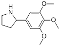 CAS 登录号：383127-12-6， 2-(3,4,5-三甲氧基-苯基)-吡咯烷