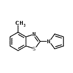 CAS#: 383142-57-2, 4-Methyl-2-(1H-Pyrrol-1-Yl)-1,3-Benzothiazole
