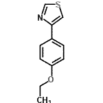 CAS 登录号：383143-63-3， 4-(4-乙氧基苯基)-1,3-噻唑