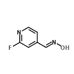 CAS 登录号：383426-37-7， (E)-1-(2-氟-4-吡啶基)-N-羟基甲亚胺