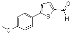 CAS#: 38401-67-1, 5-(4-Methoxyphenyl)Thiophene-2-Carbaldehyde