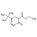 CAS#: 38453-93-9, Ethyl 2-Acetyl-5,5-Dimethyl-4-Oxohexanoate