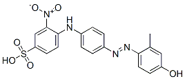 CAS 登录号：38455-53-7， 4-[[4-[(2E)-2-(2-甲基-4-氧代-1-环己-2,5-二烯亚基)肼基]苯基]氨基]-3-硝基苯磺酸