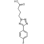 CAS#: 384859-48-7, 4-[5-(4-Fluorophenyl)-2H-Tetrazol-2-Yl]Butanoic Acid