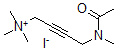 CAS#: 3854-07-7, 4-(Acetyl-Methylamino)But-2-Ynyl-Trimethylazanium Iodide