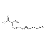 CAS#: 385407-06-7, 4-[(2E)-2-Butylidenehydrazino]Benzoic Acid