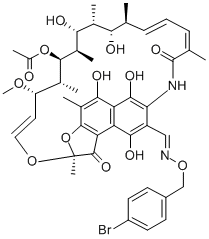 CAS 登录号：38601-55-7， 3-甲酰基利福霉素Sv O-(4-溴苄基)肟