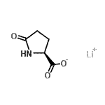 CAS 登录号：38609-03-9， 锂(2S)-5-氧代-2-吡咯烷羧酸酯