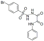 CAS#: 38629-79-7, 2-[2-(4-Bromophenyl)Sulfonylhydrazinyl]-2-Oxo-N-Phenylacetamide
