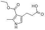 CAS#: 38664-16-3, 4-(2-Carboxy-Ethyl)-2-Methyl-1H-Pyrrole-3-Carboxylic Acid Ethyl Ester