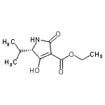 CAS#: 386758-76-5, Ethyl (5S)-4-Hydroxy-5-Isopropyl-2-Oxo-2,5-Dihydro-1H-Pyrrole-3-Carboxylate