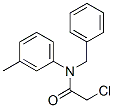 CAS 登录号：38677-47-3， 2-氯-N-(3-甲基苯基)-N-(苯基甲基)乙酰胺