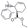 CAS 登录号：38677-94-0， 乙基(1R,2S)-2-甲基氨基-1-苯基环己-3-烯-1-羧酸酯