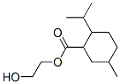 CAS 登录号：38705-98-5， 2-羟基乙基5-甲基-2-丙-2-基环己烷-1-羧酸酯