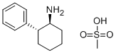 CAS 登录号：38727-07-0， DL-反式-2-苯基环己基胺甲烷磺酸酯