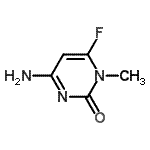CAS#: 387334-43-2, 4-Amino-6-Fluoro-1-Methyl-2(1H)-Pyrimidinone