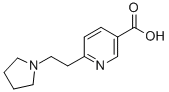 CAS#: 387350-41-6, 6-(2-Pyrrolidin-1-Yl Ethyl)Nicotinic Acid