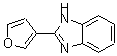 CAS 登录号：3878-22-6， 2-(3-呋喃基)-1H-苯并咪唑